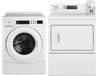 Side by Side Washer & Dryer Set